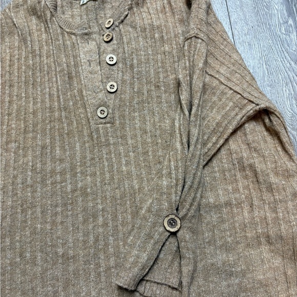 Free People Intimately sweater dress tunic Loungewear Army - Picture 9 of 11
